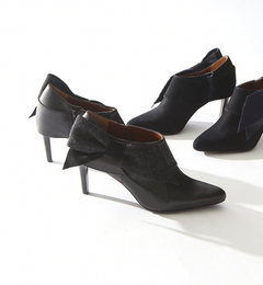 【オゥ バニスター/AU BANNISTER】 thyme/ビッグリボンブーティ [送料無料]