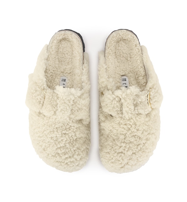 ○BIRKENSTOCK BOSTON TEDDY ファーサンダル|Au BANNISTER(オゥ