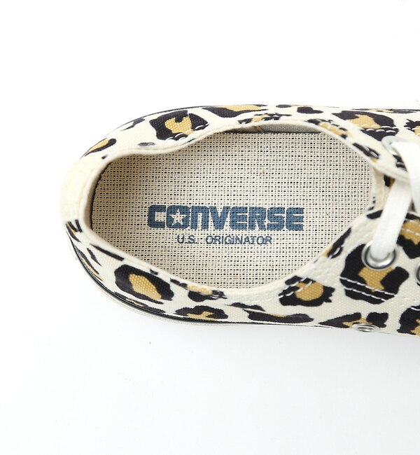 【●CONVERSE/コンバ―ス】US LEOPARD OX ローカットスニーカ