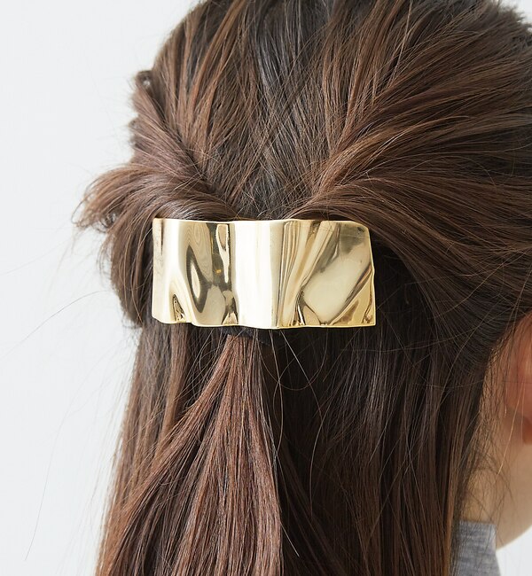 LELET NY】CRINKLE BARRETTE/クリンクルバレッタ|THE STORE by C'(ザ