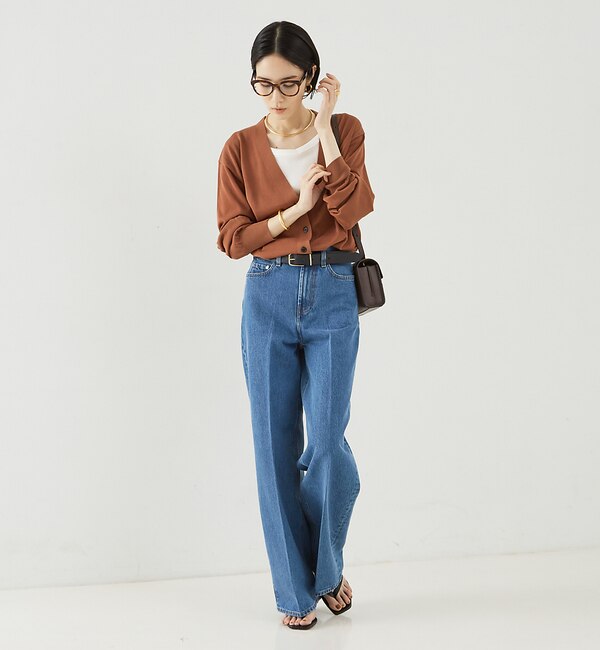 【TOTEME】Wide Leg Denim／ワイドレッグデニム