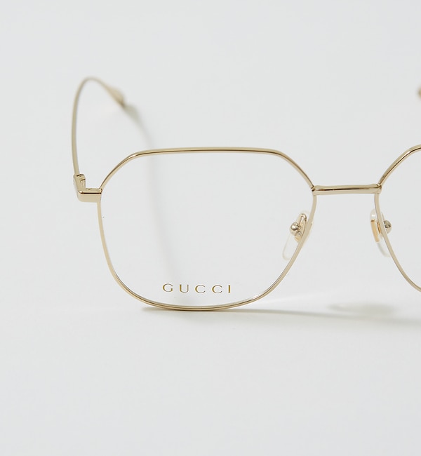 【GUCCI】GG1032O／ゴールドフレームメガネ