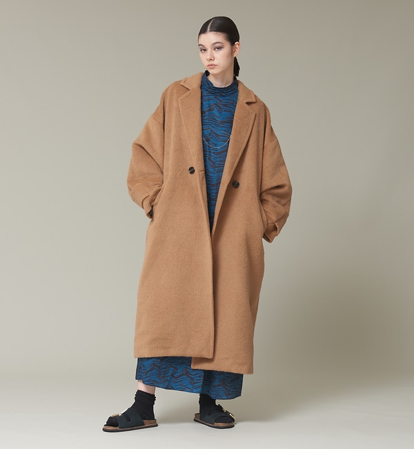 nilos 19AW ニルズ オーバータックハイネックコート オーバーサイズ 