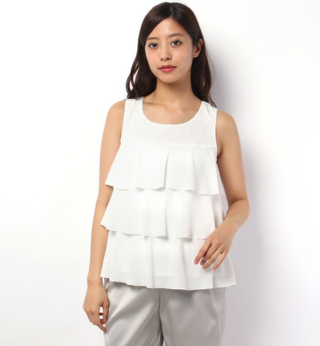 ティアードブラウス