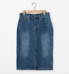 【ティアラ/Tiara】 デニムスカート【Domani2月号】 [送料無料]