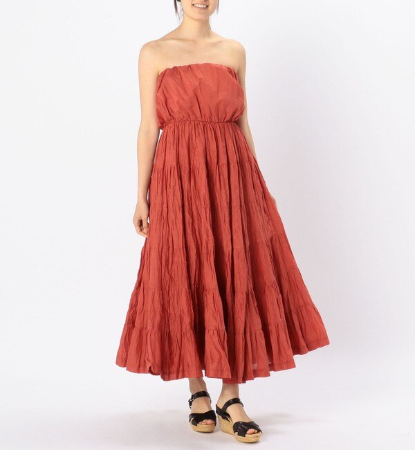 MARIHA 草原の夢のドレス チューブトップ ワンピース