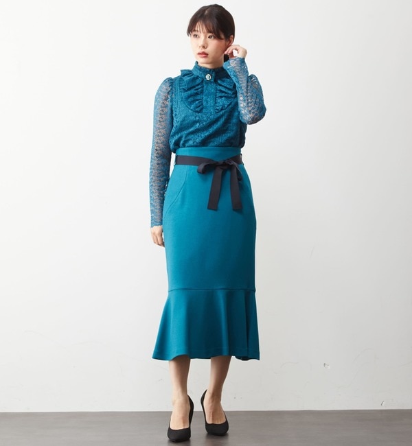 新品◇ 定価¥186,900◼️DEREK LAM デレクラム バイカラースカート
