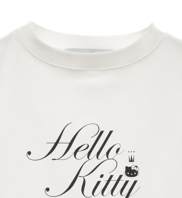 メルローズ50周年限定】Hello kitty × TIARA ロングTシャツ|TIARA