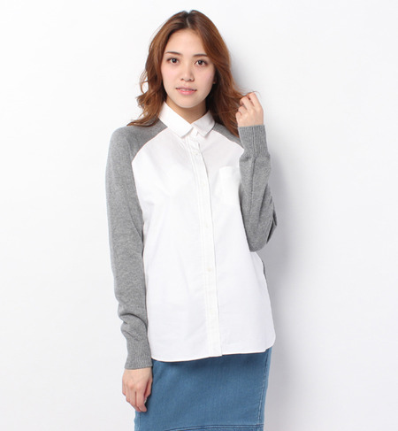 【サーハウス ミューズ/suahhaus muse5】 【定番】ニット×シャツ [送料無料]