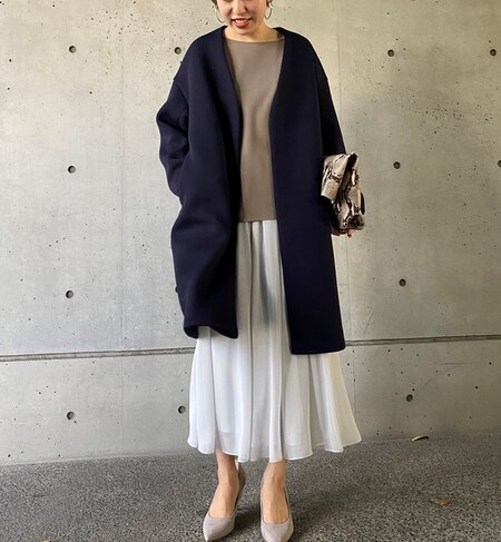コクーンコート Liesse リエス の通販 アイルミネ コクーンコート Liesse リエス の通販 アイルミネ