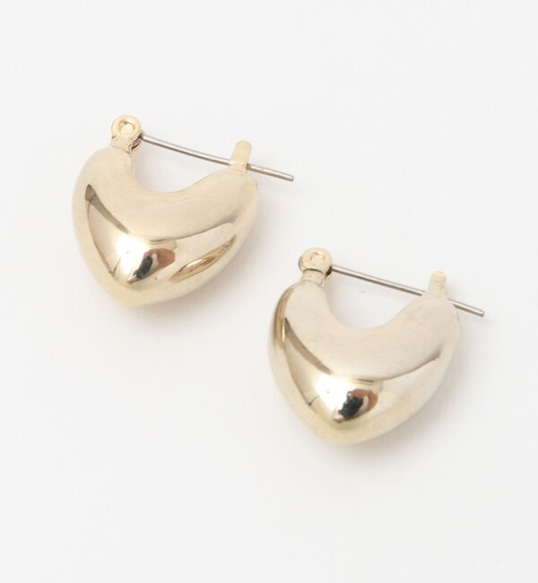 Ucalypt】Plump Heart Earings-