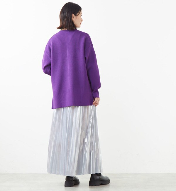箔プリントスムースプリーツスカート|Soffitto(ソフィット)の通販