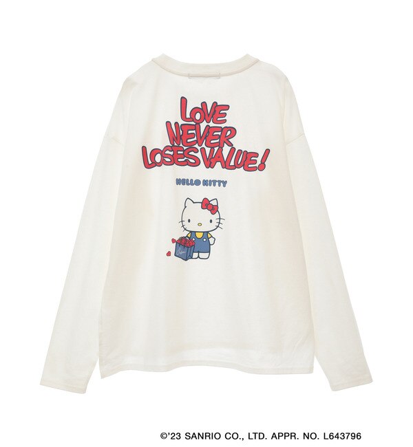 メルローズ50周年限定】Soffitto×Hello Kittyコラボ長袖Tシャツ