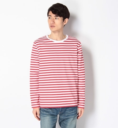 FORK&SPOON C/N Border L/S Tee