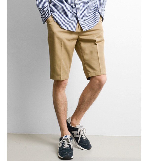 T/C TWILL SLIM SHORTS