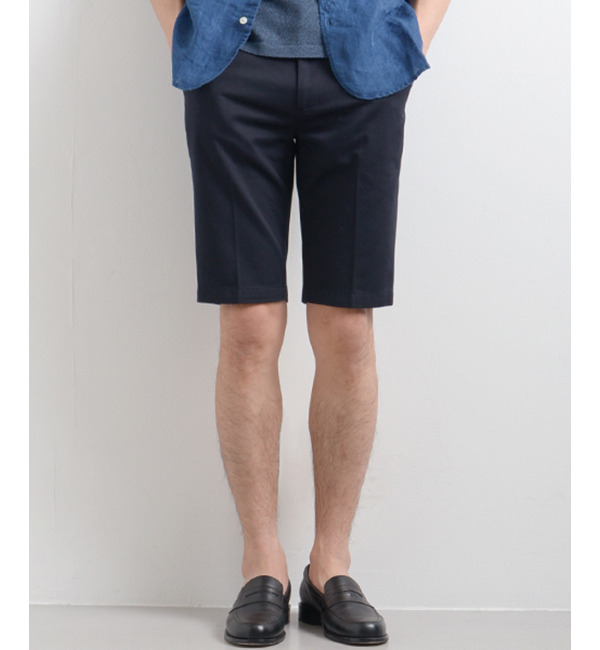T/C TWILL SLIM SHORTS
