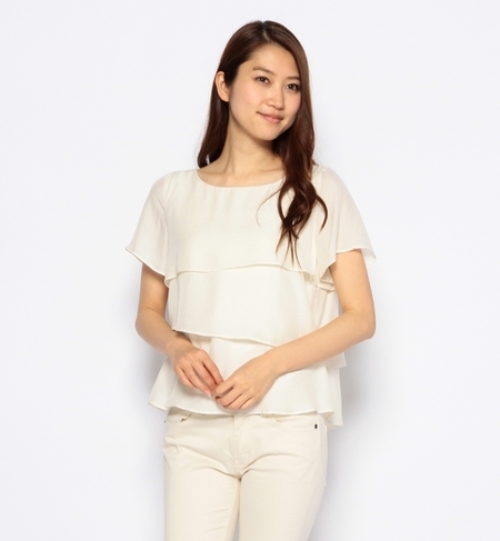 SILVERLIGHTS ティアードブラウス