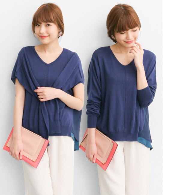 ROSSO 2WAY ニット