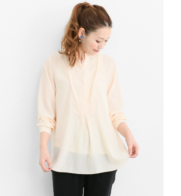 ROSSO 立襟ブラウス