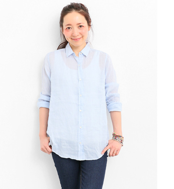Sonny Label 麻シャツ