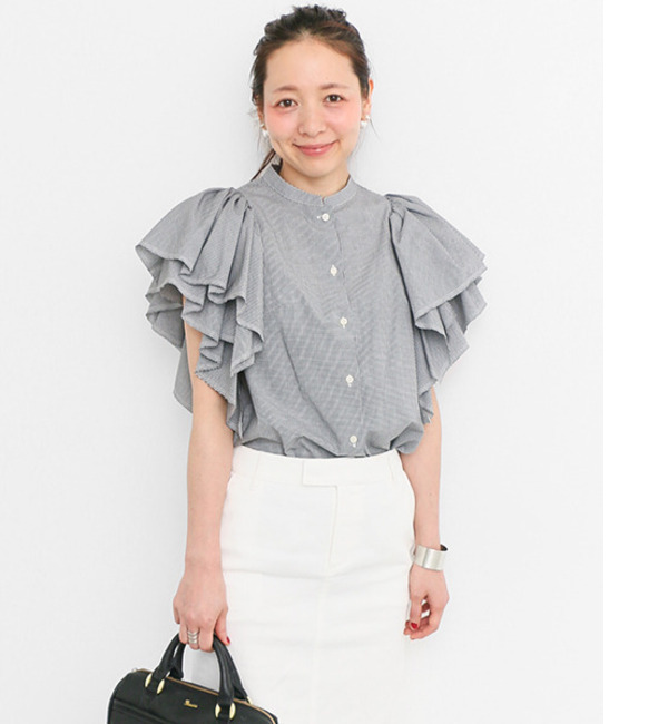 Sonny Label バタフライブラウス