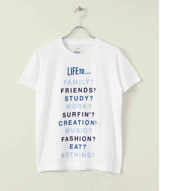 Sonny Label LIFE TO family Tシャツ