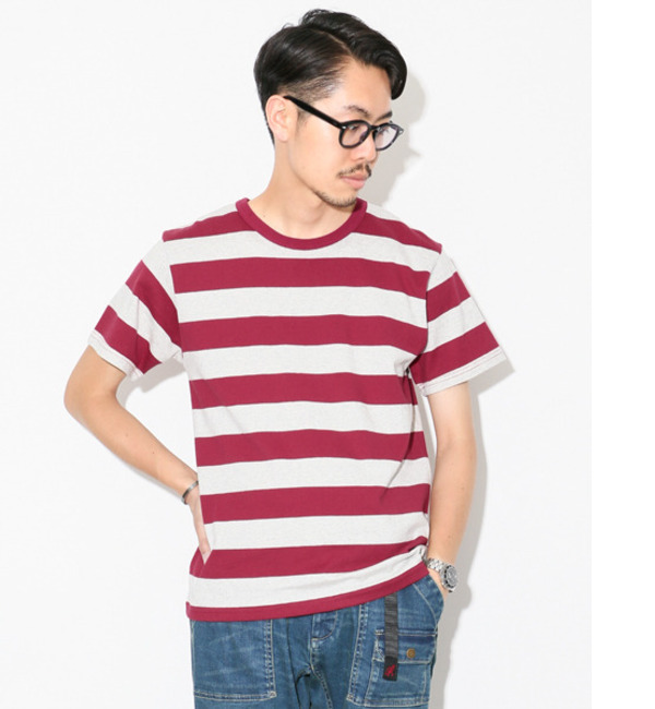 DOORS ヘンプコットンボーダーTシャツ
