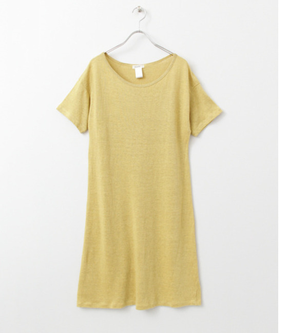 【アーバンリサーチ/URBAN RESEARCH】 かぐれ MILFOIL S.J.O.Linen SHORT-SLEEVE ONE-PIECE [送料無料]