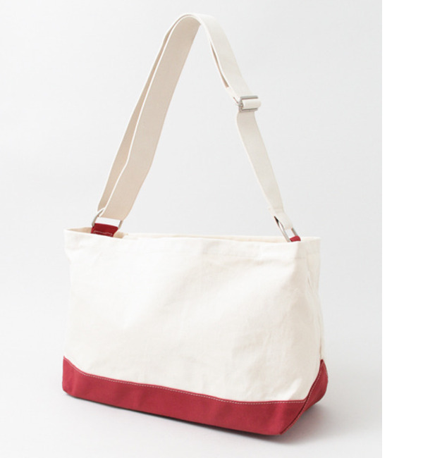 【アーバンリサーチ/URBAN RESEARCH】 DOORS kurashiki canvas×DOORS 配色ショルダーバッグ [送料無料]