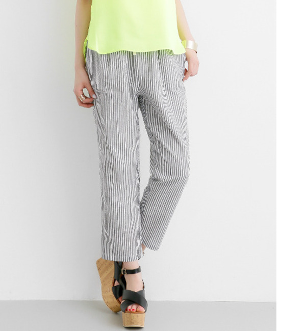 【アーバンリサーチ/URBAN RESEARCH】 Sonny Label サッカーストライプイージーパンツ [送料無料]