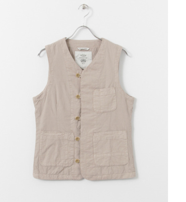 UR WORK NOT WORK PATCHED WAISTCOAT
