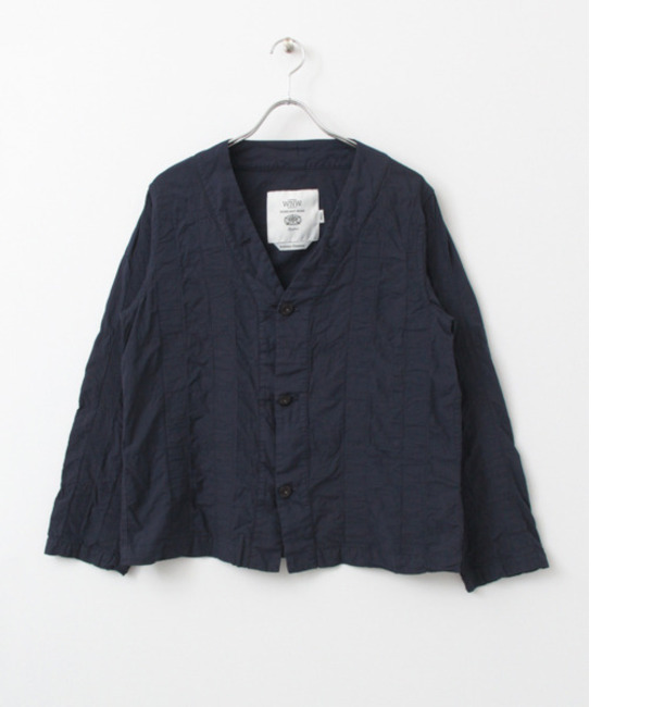 UR WORK NOT WORK QUILTED SHIRTS CARDIGAN