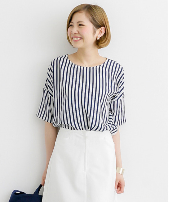 【アーバンリサーチ/URBAN RESEARCH】 Sonny Label ストライプブラウス [送料無料]