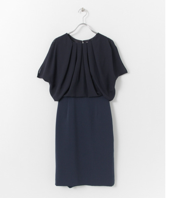UR COUTURE MAISON 切り替えタイトスカートワンピース