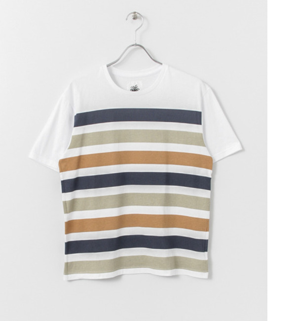 Sonny Label マルチボーダーTシャツ