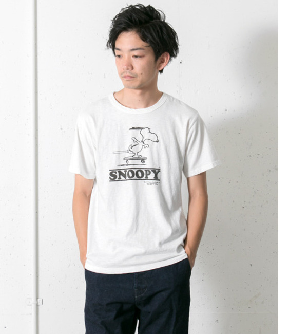 DOORS SNOOPY Tシャツ Skateboard
