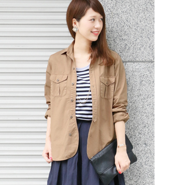 DOORS コットンワークシャツ