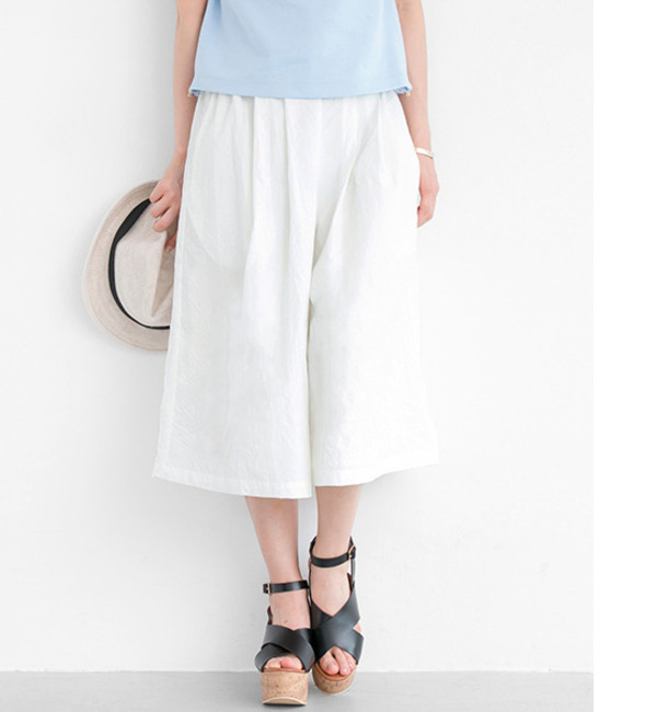 【アーバンリサーチ/URBAN RESEARCH】 Sonny Label タイプライターガウチョパンツ [送料無料]