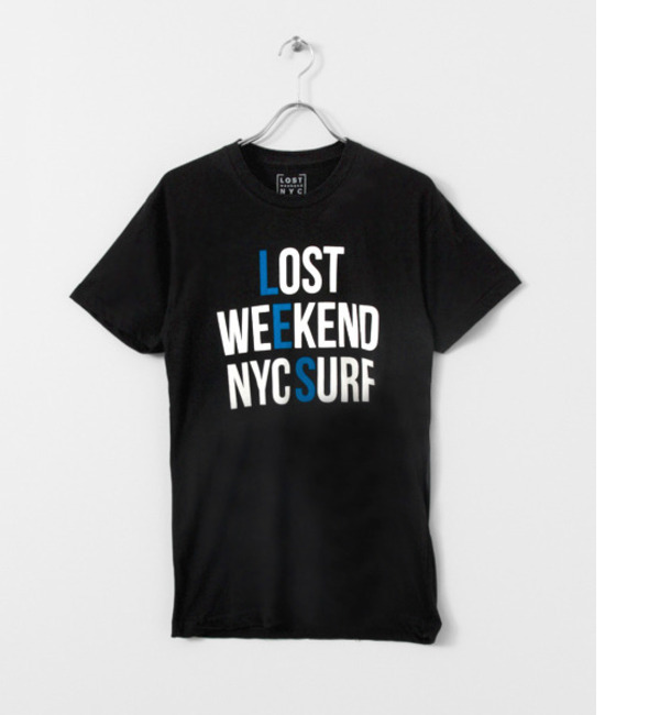 UR LOST WEEKEND NYC L.E.S.T-SHIRTS