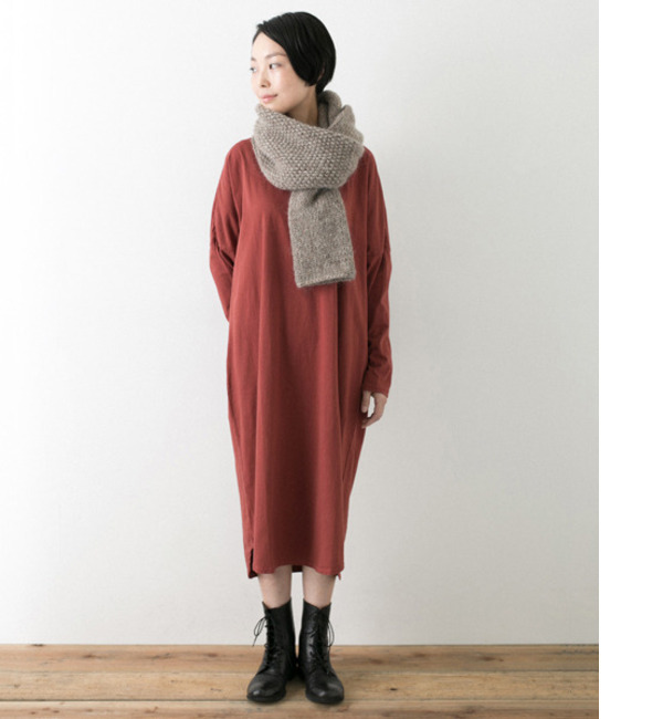 【アーバンリサーチ/URBAN RESEARCH】 かぐれ SamGha オーガニックラフィワンピース [送料無料]