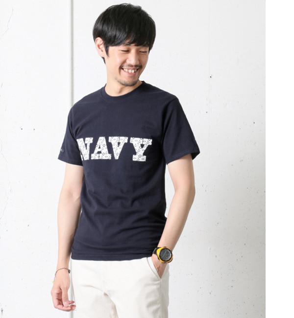 DOORS modem design ARMY/NAVY プリントT-SHIRTS