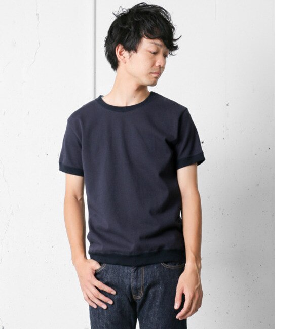 DOORS modem design SHORT-SLEEVE リブT-SHIRTS