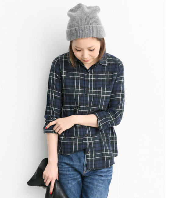 【アーバンリサーチ/URBAN RESEARCH】 Sonny Label シャーリングチェックシャツ [送料無料]