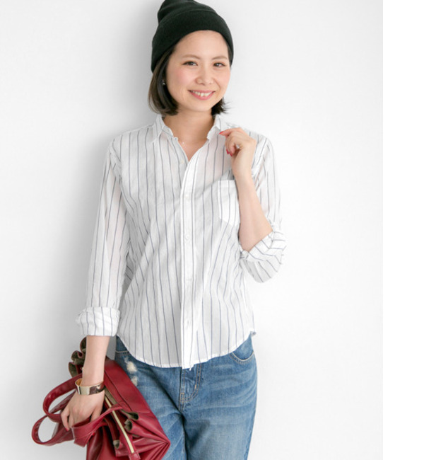 【アーバンリサーチ/URBAN RESEARCH】 Sonny Label ワッシャー加工入り柄シャツ [送料無料]