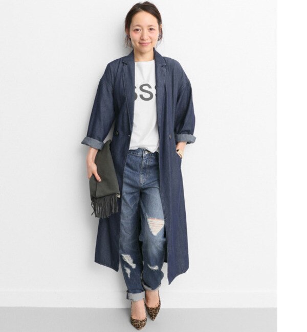 【アーバンリサーチ/URBAN RESEARCH】 Sonny Label デニムロングコート [送料無料]