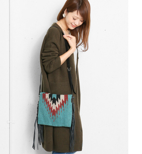 DOORS Manos Zapotecas PALOMITA FRINGE BAG