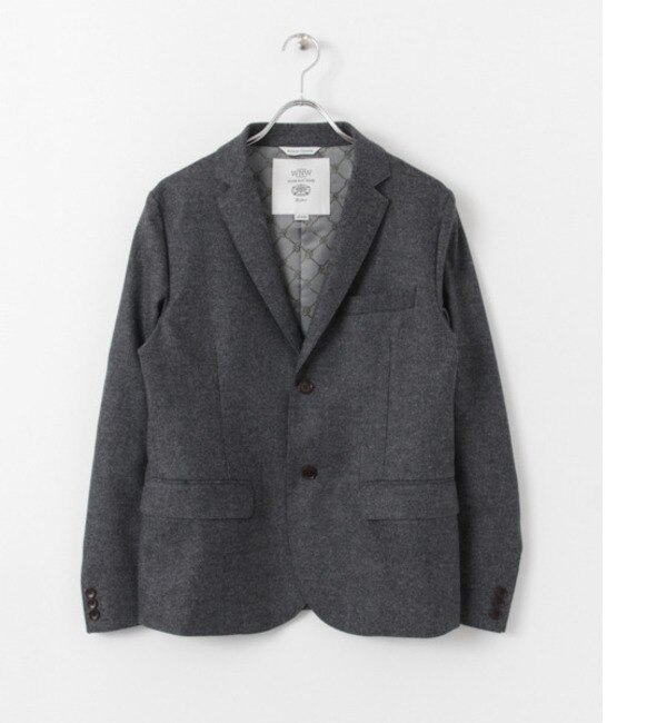 【アーバンリサーチ/URBAN RESEARCH】 UR WORK NOT WORK HOME SPUN 2BUTTON JACKET [送料無料]