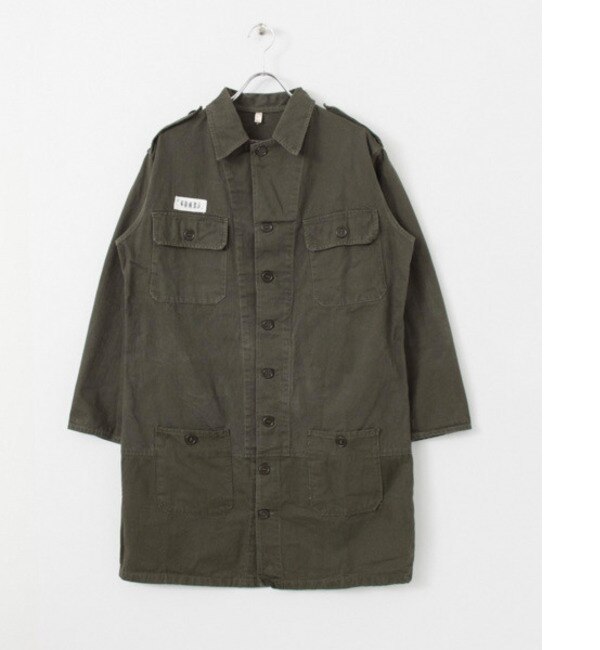 UR US.RAGS VINTAGE ARMY SHIRTS DOUBLE SMOCK