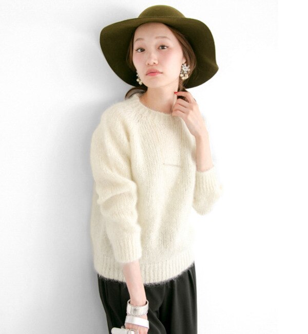 【アーバンリサーチ/URBAN RESEARCH】 UR Harley mohair knit [送料無料]