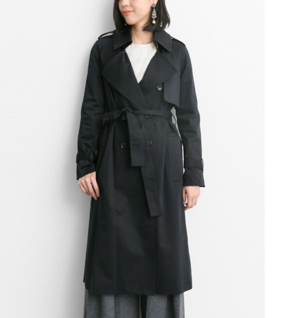 【アーバンリサーチ/URBAN RESEARCH】 ROSSO Lirica Long Trench Coat [送料無料]